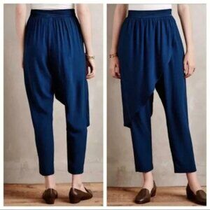 ANTHROPOLGIE | Corey Lynn Calter Angelica Trouser Harlem Pant Teal Size 4